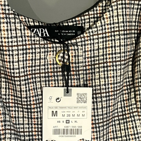 NWT Zara Fall Faux Suede Jumper with Pockets - Picture 3 of 4